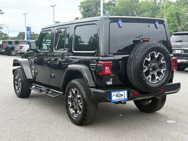 2024 Jeep Wrangler — rear three-quarter view