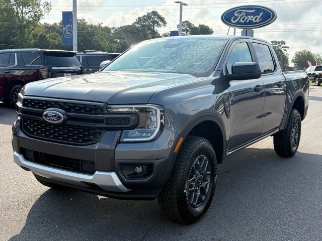 2026 Ford Ranger XLT in Carbonized Gray Metallic — front three-quarter view