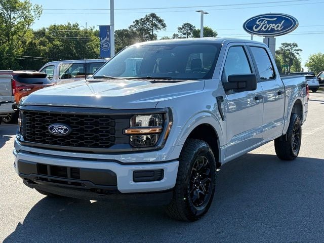 2026 Ford F-150 STX in Avalanche — front three-quarter view