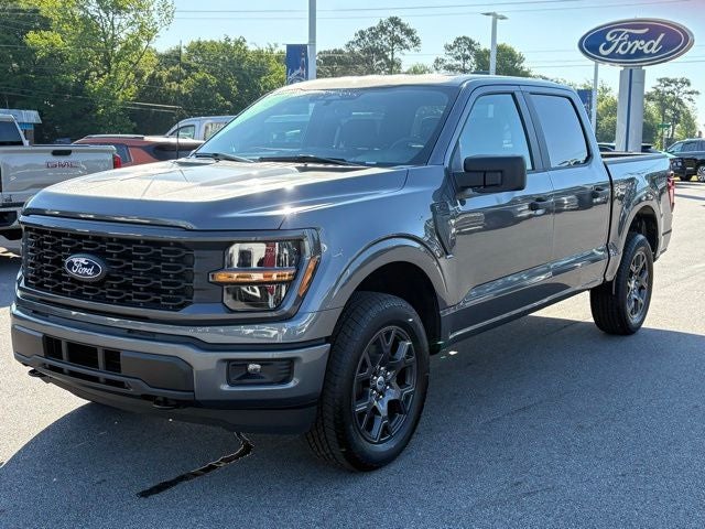 2026 Ford F-150 STX in Carbonized Gray Metallic — front three-quarter view