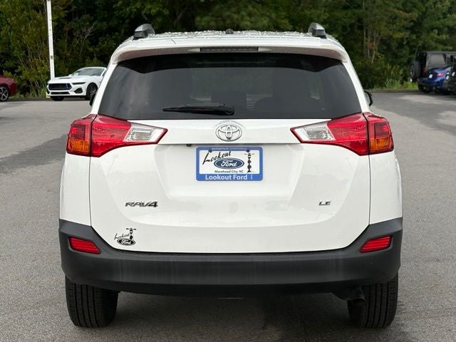 2014 Toyota RAV4 — interior view