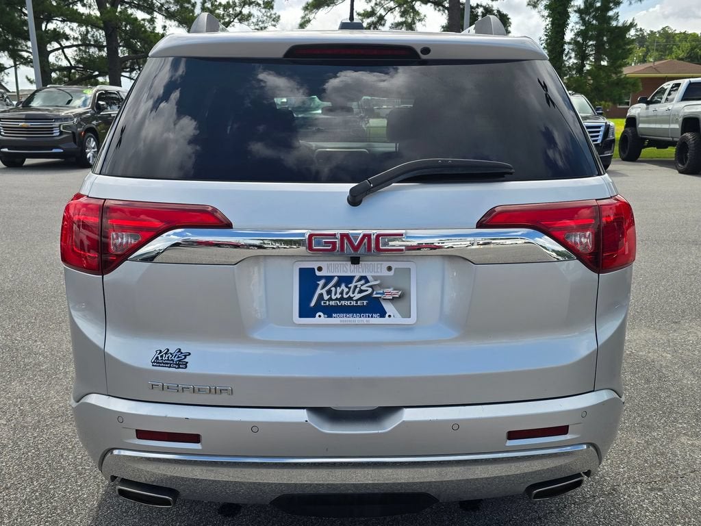 2017 GMC Acadia — interior view