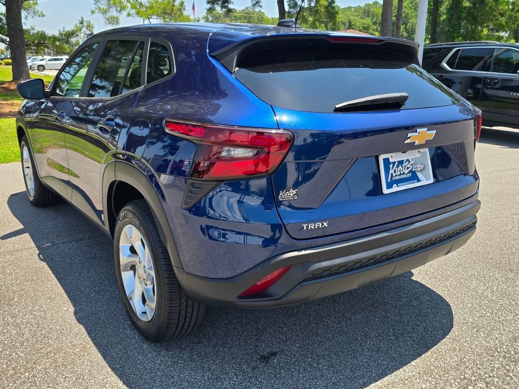 2024 Chevrolet Trax — rear three-quarter view